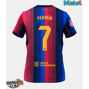 Barcelona Fermin Lopez #7 Kotipaita 2026-27 Lyhythihainen